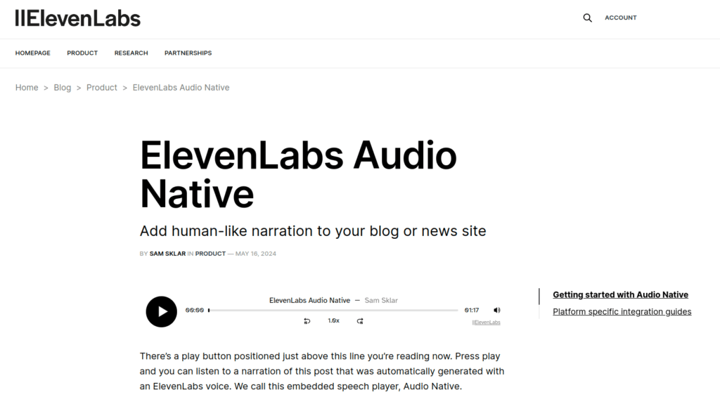 Audio Native, czyli audiodeskrypcja dla twojej strony www