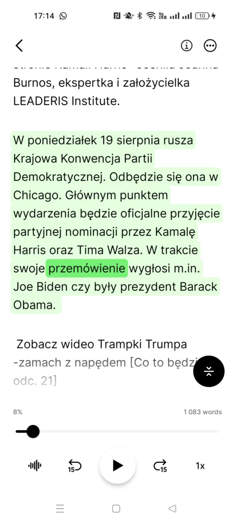 ElevenLabs Reader już dostępny na całym świecie, w tym w Polsce