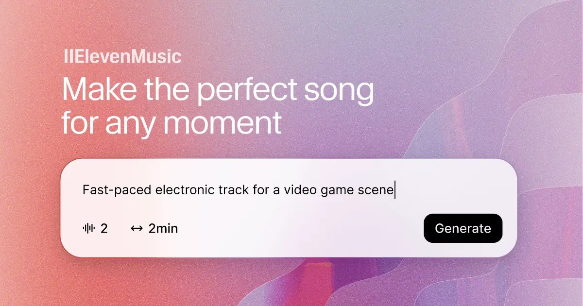 Eleven Music od ElevenLabs już dostępne!